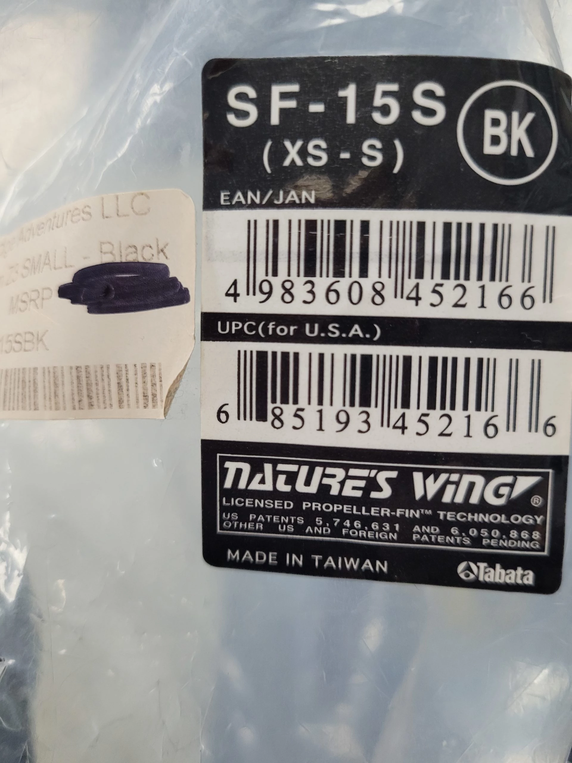 Tusa XPert Zoom Z3 Split Fins W/ Spring Straps "XS/S" 6 Tusa XPert Zoom Z3 Split Fins W/ Spring Straps "XS/S" - Image 4