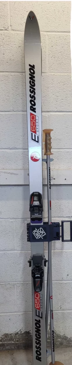 Rossignol E650 Sport Ski's, Marker Bindings, Poles, Ski Tote And Bag