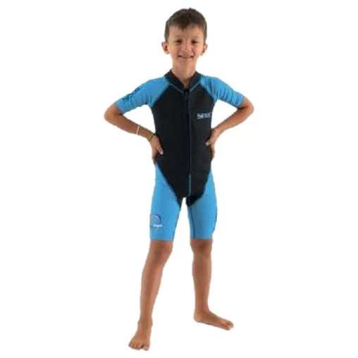 SEAC Dolphin Shorty 1.5mm Youth Wetsuit "9" 3 SEAC Dolphin Shorty 1.5mm Youth Wetsuit "9"